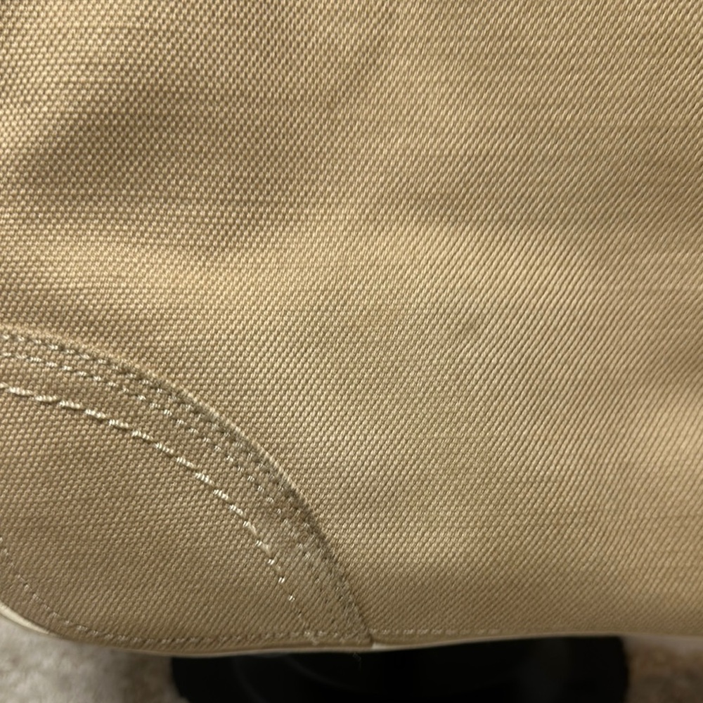 Coach 2007 Heritage Stripe Canvas and Leather Tote - Picture 7 of 12